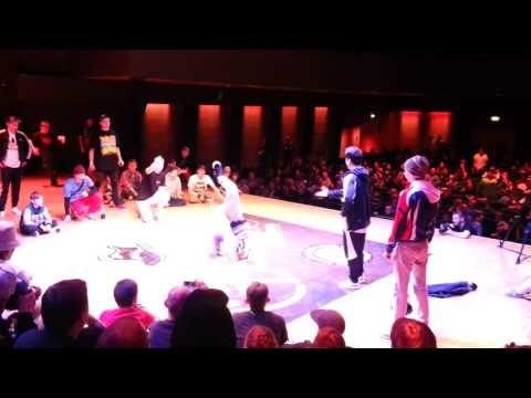 BOE'16 - Solo bboy - Semi-Final Shorty Fingers vs Cyga
