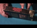 Target Exclusive Stranger Things Season 1 VHS Style DVD Blu Ray Review