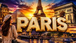 PARIS Famous Places  | Eiffel Tower, Louvre Museum & Top Attractions in Paris | 4K Travel Guide