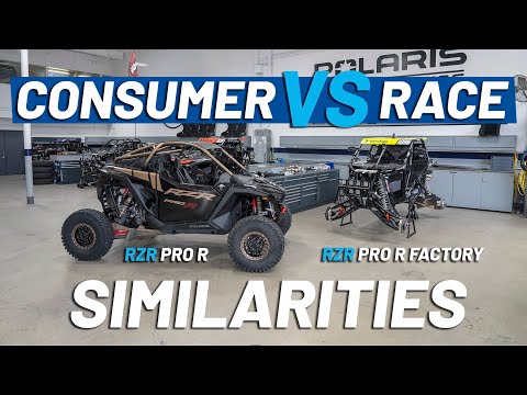 RZR Pro R vs RZR Pro R Factory Similarities | SHOP TALK  EP. 50 | Polaris Off Road