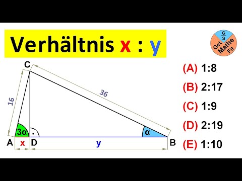 Verhältnis x : y gesucht | Mathe Rätsel Geometrie | PreMath