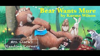 Bear Wants More Read Aloud - Core Word "more" gameplay video by alrobillard, 6:13 duration