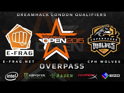 E-FRAG.NET vs. Cph Wolves - Map 5 - Overpass (Dreamhack London Qualifiers)