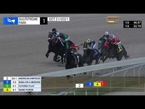 Shea On a Mission Maiden Win Gulfstream Park