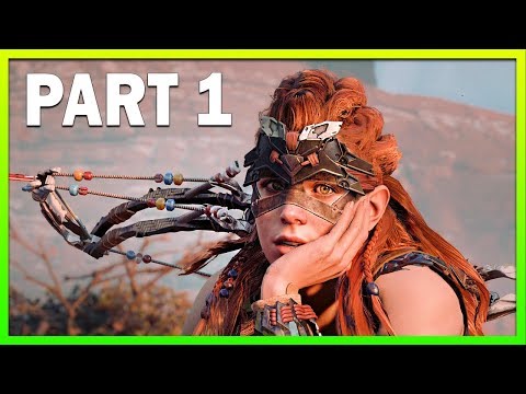 Horizon Zero Dawn Gameplay Walkthrough Part 1 - Introduction [PS4 Pro]