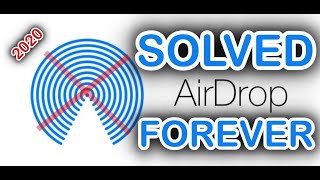 AIRDROP Problem SOLVED Forever 100% | Easy Fix for Airdrop issues | Mac to iPhone/iPad |  [2020]