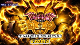 DECK EXODIA - GAMEPLAY DE INSCRITO - MASTER DUEL #masterduel