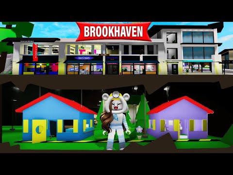 HO TROVATO UNA CITTA' SEGRETA SOTTO BROOKHAVEN SU ROBLOX!
