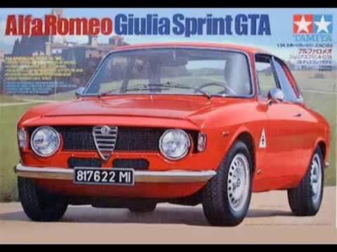 Alfa Romeo Giulia Sprint GTA, Tamiya 24188 (1997)