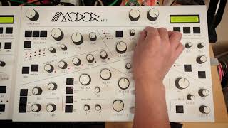 Video thumbnail for MODOR NF-1 : FILTER & FORMANT noodling by Freaky Tweaky