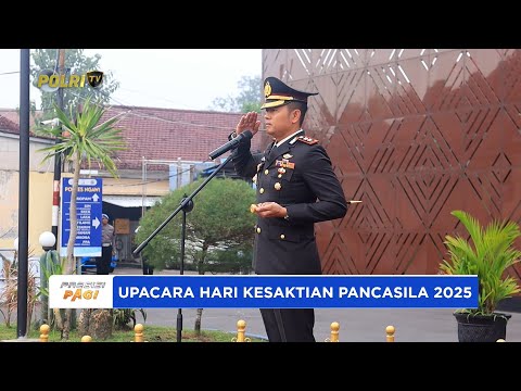 KAPOLRES NGAWI PIMPIN UPACARA HARI KESAKTIAN PANCASILA