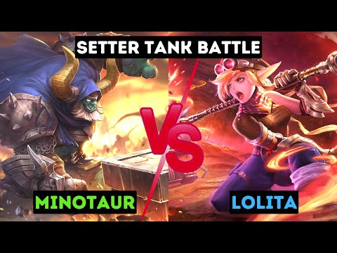 WHO'S THE BETTER TANK!? Minotaur vs Lolita!
