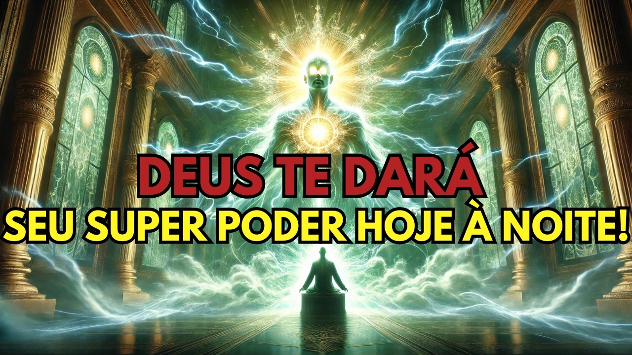 Escolhidos, preparem se Deus lhes dará seu superpoder hoje à noite!
