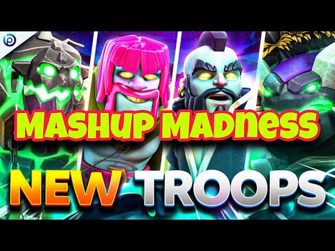 MASHUP MADNESS Event explain! Clash of Clans Clash-O-Ween Update