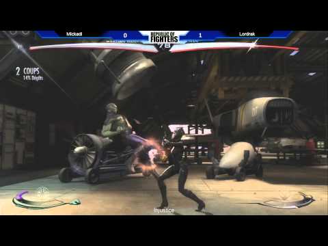 Republic Of Fighters #2 - IGAU Petite Finale Losers : Mickadi (M.Manhunter) vs Lordrak (Catwoman)