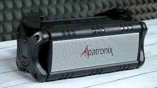 Heavy Duty Outdoor Speaker with Enhanced Bass - Alpatronix AX500