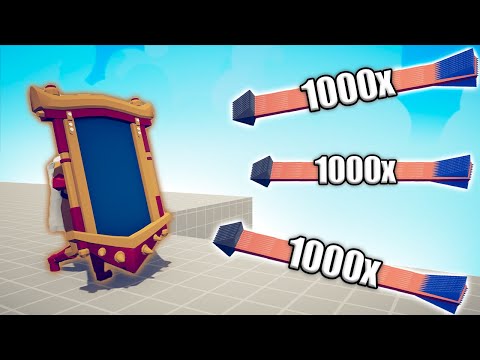 SAITAMA MIRROR SHIELD vs 1000x OVERPOWERED UNITS - TABS | Totally Accurate Battle Simulator 2023