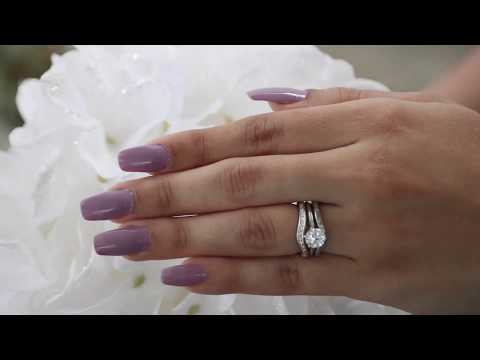 0.34 Ct. Open Knife Edge Wedding Ring Guard - TwoBirch TB-GUARD-0060-WG-F