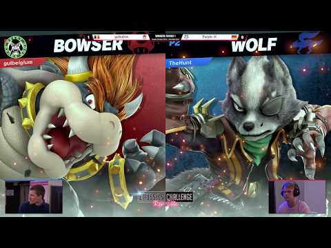 BC - gulbutron (Bowser) Vs. Purple-H (Wolf) - Winners Round 1 - Ultimate Singles