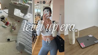 ENTERING MY LEVEL UP-ERA ⬆️✨ focusing on CONSISTENCY, trying new things + cozy hobbies (VLOG)