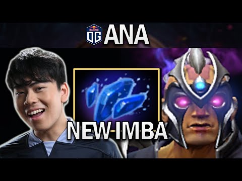 OG.ANA SMURF ANTI-MAGE WITH AGHANIMS SHARD - DOTA 2 7.28 GAMEPLAY