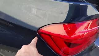2017 BMW 330i F30 Water Intrusion