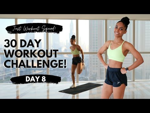 30-DAY WORKOUT CHALLENGE - DAY 8 | I CAN DO THIS!!