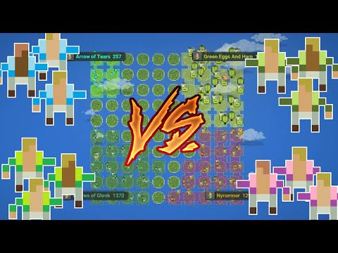 4 Elf Kingdoms Fight Over 100 Small Islands! - WorldBox Battle Royale