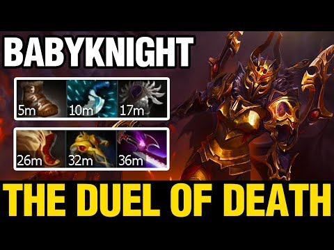 THE DUEL OF DEATH - Babyknight Plays Legion Commander - Dota 2