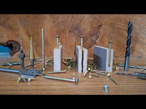 COMO ESCOLHER O PARAFUSO E A BROCA CERTA PARA MADEIRA! HOW TO CHOOSE SCREW AND DRILL FOR WOOD!
