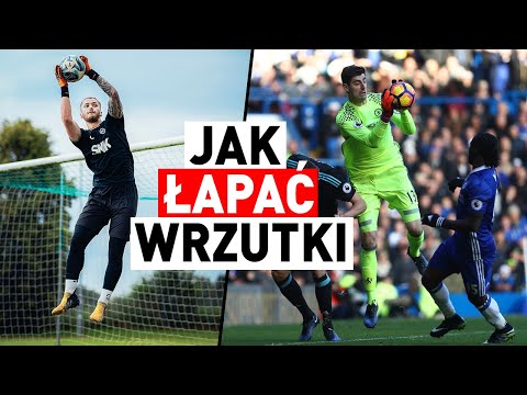 ŁAP WRZUTKI JAK COURTOIS | JAK ŁAPAĆ WRZUTKI? | BRAMKARSKI PORADNIK