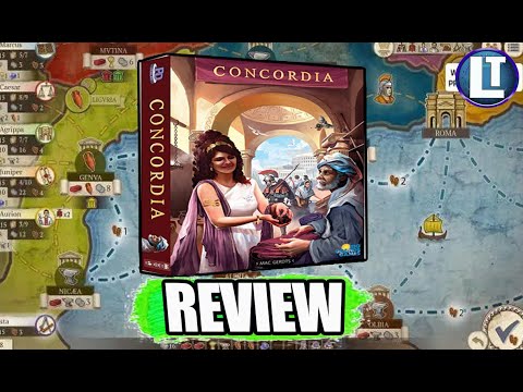 CONCORDIA Board Game REVIEW / Analog And Digital Version