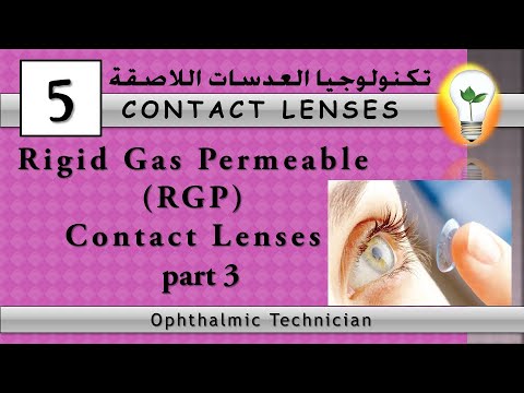 Contact Lens Technology 1 introduction to contact lenses part 1 مقدمة إلى العدسات اللاصقة ج1