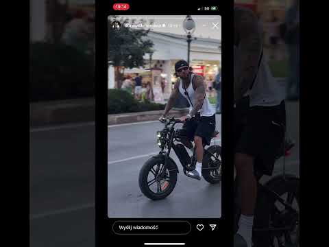 Malik Montana śpiewa kawałek Sentino na swoim instastory
