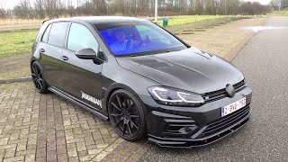Volkswagen Golf 7.5 R APR Stage 2 with Akrapovic Exhaust & Golf 7.5 GTI TCR! Revs & Launch Control
