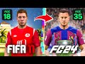 I Replayed EDEN HAZARD's Career From FIFA 11 to FC 24!