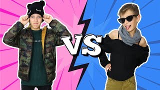 Mystery Box of Outfit Switch-Up Challenge!!!