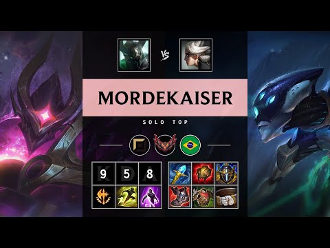 Mordekaiser Top vs Camille - BR Grandmaster Patch 25.17