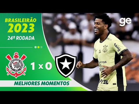 Gols e lances de Corinthians x Botafogo