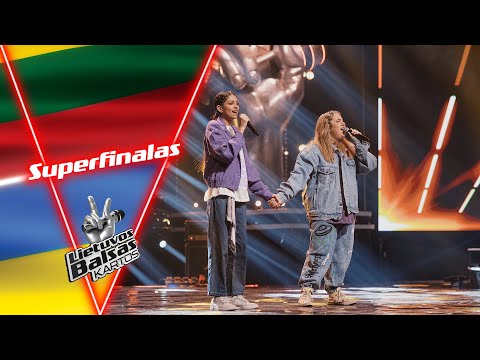 Milėja ir Jessica - Run To You | FINALAS | Lietuvos Balsas. Kartos