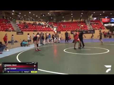 185 Lbs Round 1 - Blake Baker, TX Vs Ayanna Cruz, OK 67f0