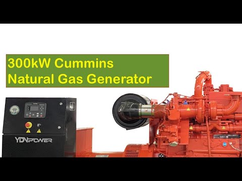 Part One: Cummins 300KW natural gas generator powered by CCEC QSK19N G1 gas engine