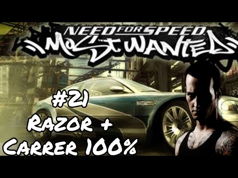 Need For Speed Most Wanted Walkthrough No Commentary #21 Razor + 100%