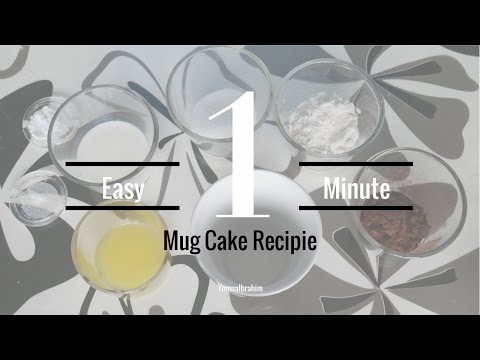 MUG CAKE RECIPIE | Easy & quick | Eggless!