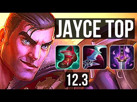 JAYCE vs FIORA (TOP) | 8/2/8, 300+ games, Dominating | NA Diamond | 12.3