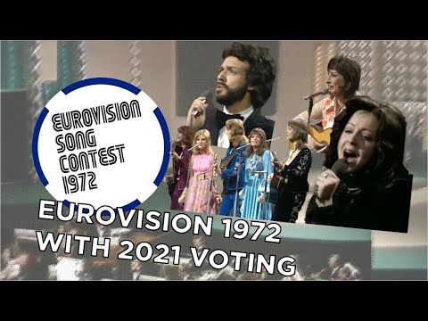 Eurovision 1972 with 2021 Voting