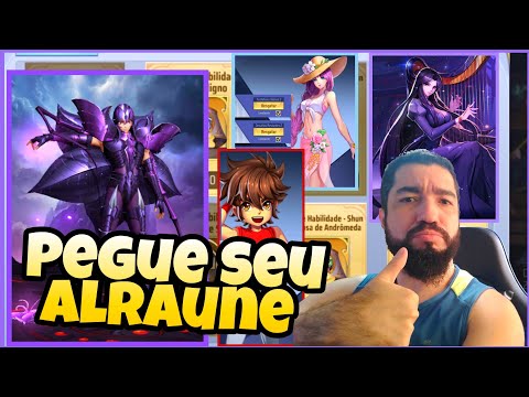 Pegue Alraune F2P. Mudanças Eventos de Trocas e Mercado na Arena de Honra - Saint Seiya Awakening