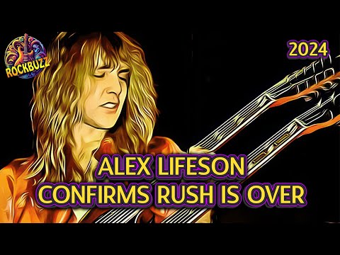ALEX LIFESON 2024 Confirms RUSH is Over! Geddy Lee Progressive Rock Neil Peart Canada Guitar TOOL