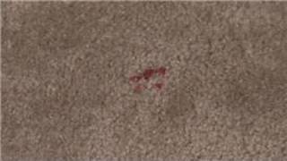 Carpet Cleaning : Red Wine Stain Removal From Carpet