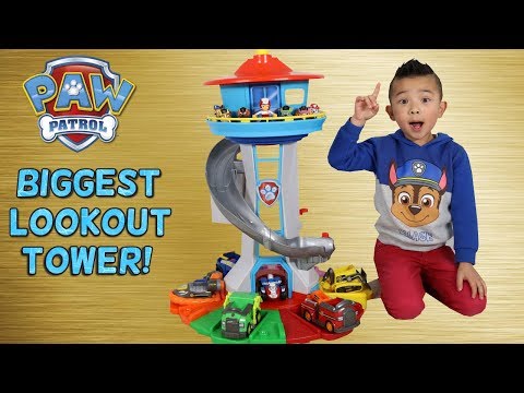 Calvin Playing With The Biggest Lookout Tower CKN